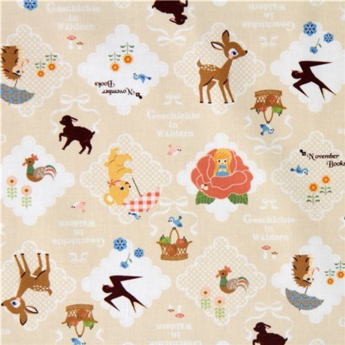 4 new Kokka Japanese fabrics available 4