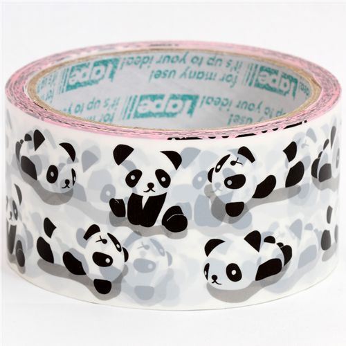 big cute Deco Tape panda bears Prime Nakamura