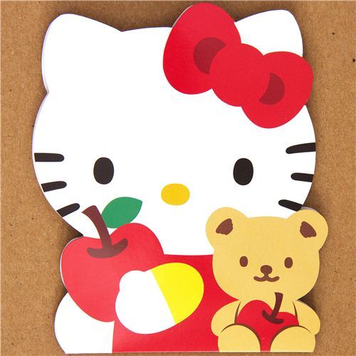 kawaii Hello Kitty sticker sack apples bear kawaii Hello Kitty sticker sack apples bear
