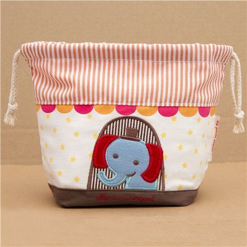 circus elephant fabric thermo lunch bag for bento boxes circus elephant fabric thermo lunch bag for bento boxes