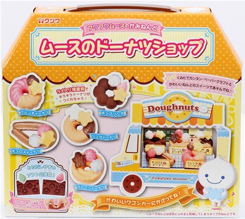 DIY donut shop clay set from Japan by Kutsuwa DIY donut shop clay set from Japan by Kutsuwa