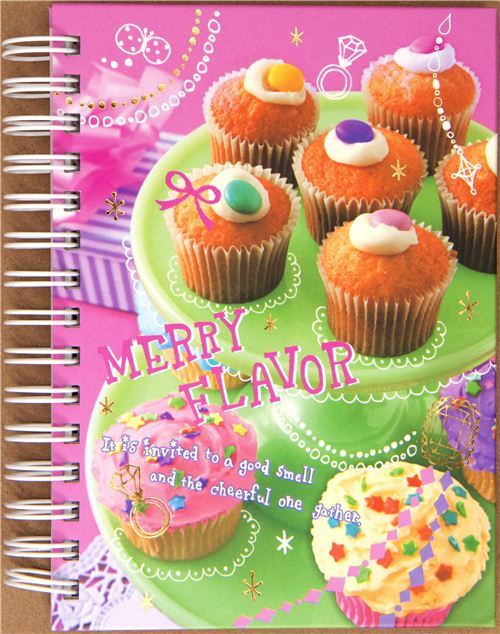 cute Cupcake notebook from Japan cute Cupcake notebook from Japan