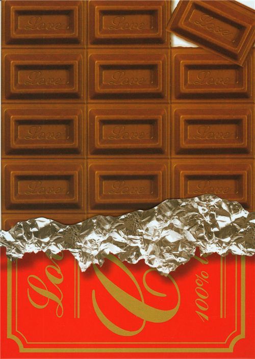 yummy Kamio Memo Pad with chocolate yummy Kamio Memo Pad with chocolate