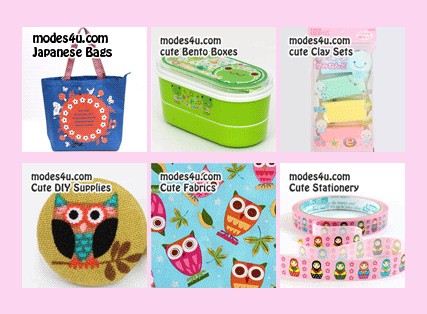 some of the our banners with cute products