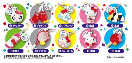 10 charms in different Olympic sports 10 charms in different Olympic sports