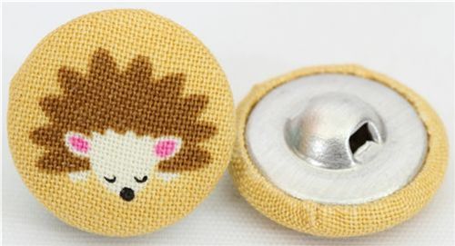 Handmade Michael Miller buttons 1
