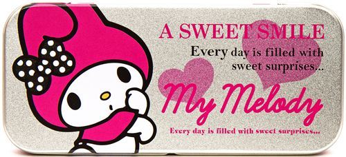 cute My Melody pencil case tin can rabbit Japan cute My Melody pencil case tin can rabbit Japan