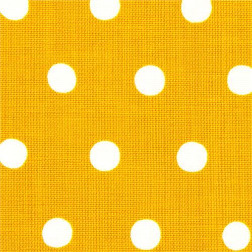 mustard echino canvas fabric with white polka dots mustard echino canvas fabric with white polka dots