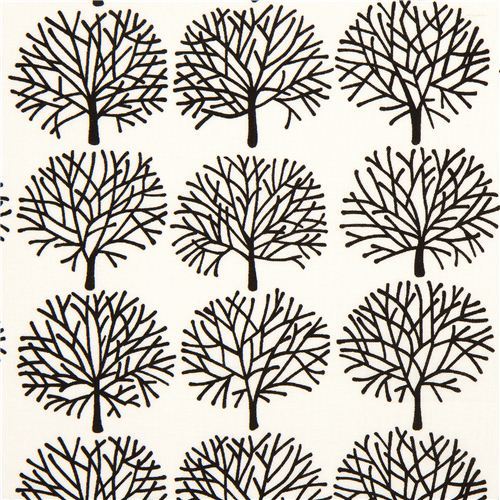 white bald tree fabric by Alexander Henry white bald tree fabric by Alexander Henry