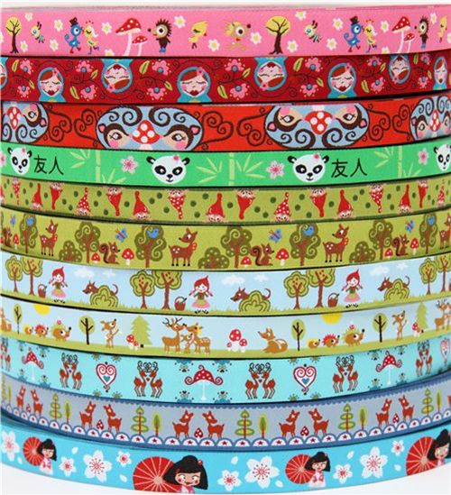 Woven Ribbons from Germany arrived 1