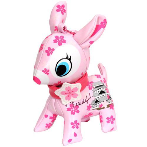 cute big pink deer charm cherry blossom temple cute big pink deer charm cherry blossom temple