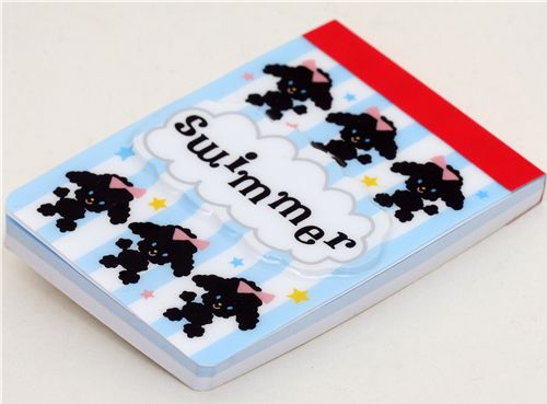 swimmer-memo-pad-kawaii-poodle-3_big SWIMMER memo pad poodle