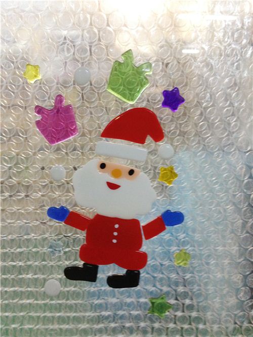 What a kawaii Santa Claus sticker
