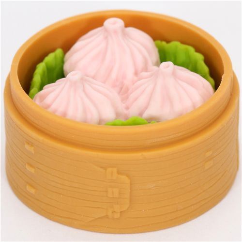 Chinese dumplings eraser from Japan by Iwako