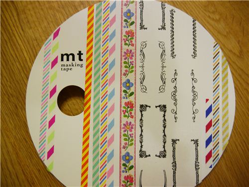 Wide and narrow Masking tapes from the new mt collection
