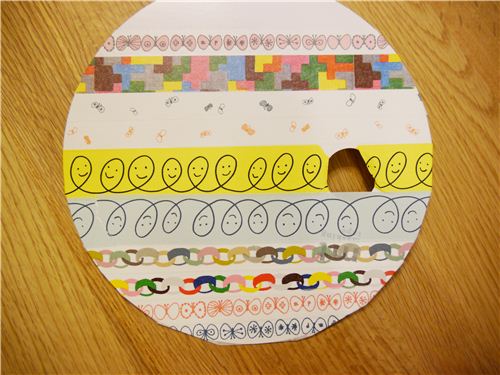 Super funny garland tapes in a craft design