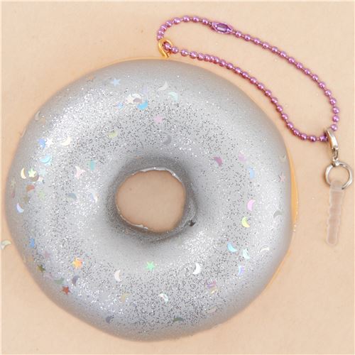 silver Cheeki and Cheeka disco donut squishy by Puni Maru