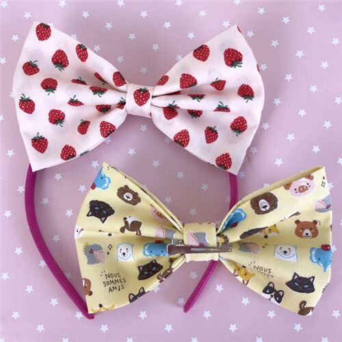 You can attach clips to them, or headbands