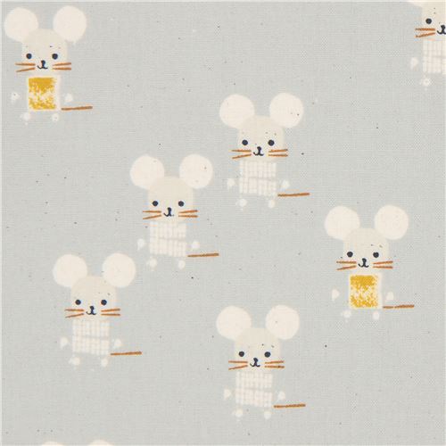 grey mouse fabric by Cotton and Steel
