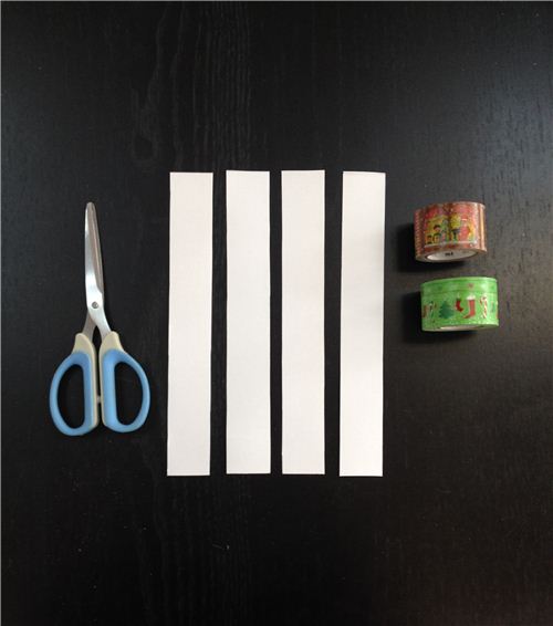 You only need some cardboard and Masking Tapes