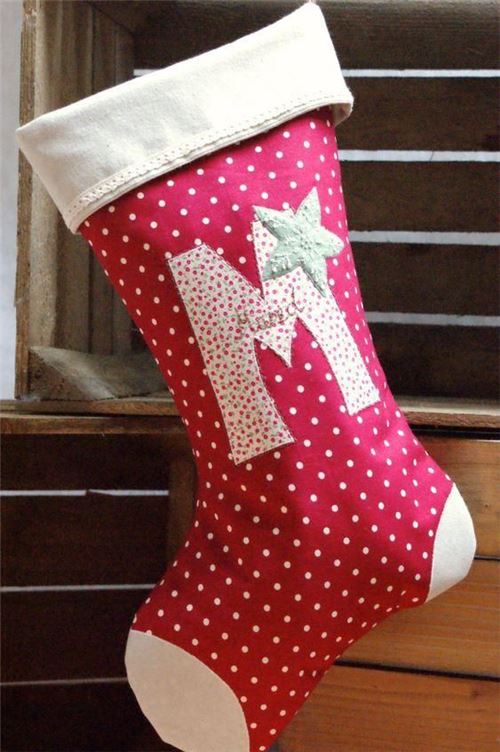 How adorable is this stocking, from Fierce Beyond 50?