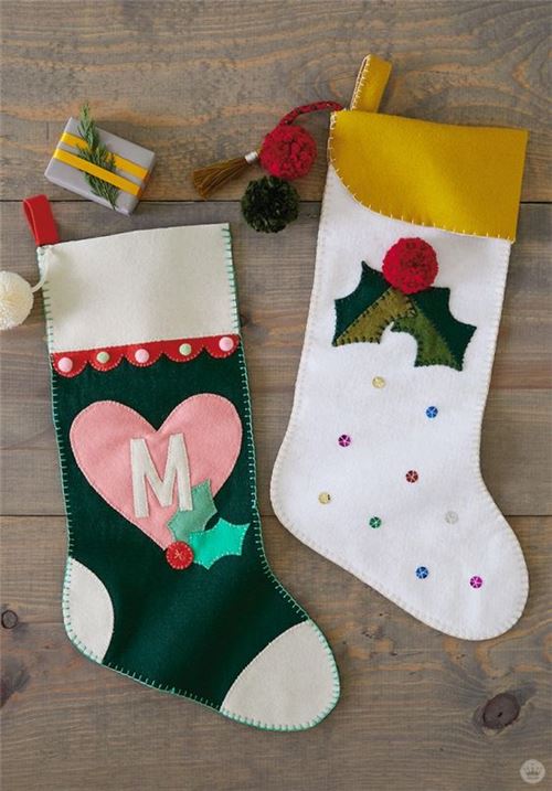 These are great stockings for little ones, by thinkmakeshareblog.com