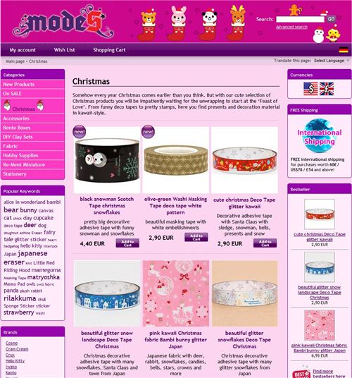 Cute Christmas Design on our Website