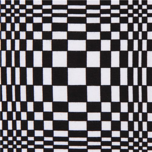 Robert Kaufman geometric knit fabric