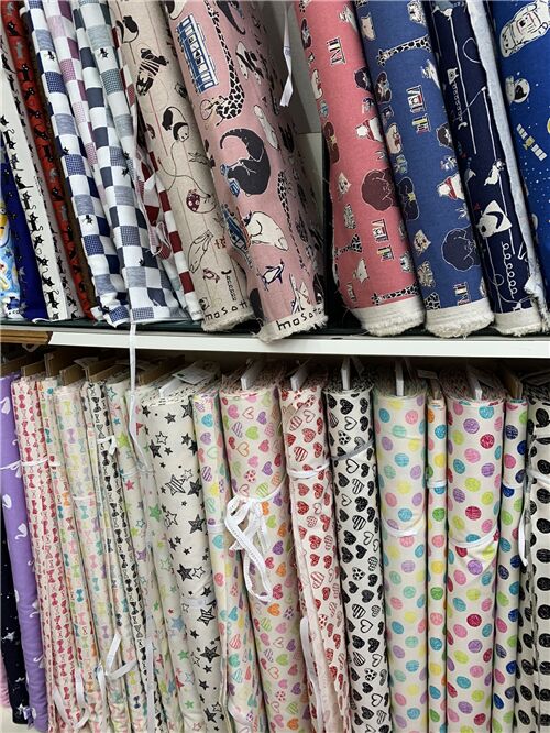 So many lovely fabrics to choose from!