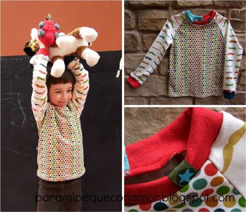 Para Mi Peque Con Amor made children's wear with our organic birch knit fabrics