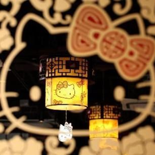 Flavors of Asia. Hello Kitty blends amazingly well in. picture from ink361.com