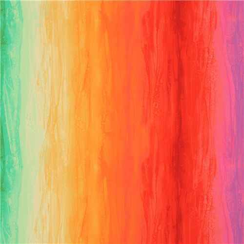 rainbow color fabric by Timeless Treasures