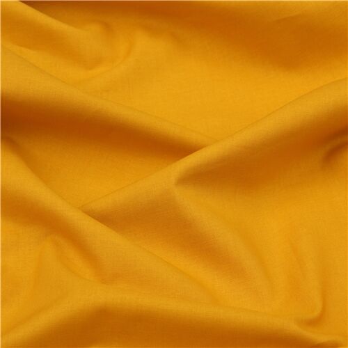 Cosmo solid mustard yellow fabric