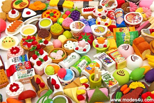 The next 100 orders on modes4u.com get a kawaii free surprise eraser