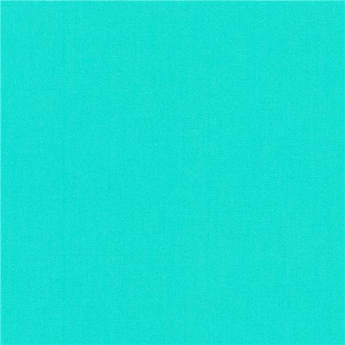 solid light turquoise Pool Kona cotton fabric by Robert Kaufman