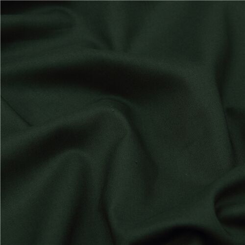 Cosmo solid dark green fabric