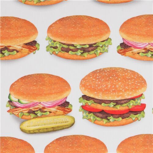 white hamburger fabric by Robert Kaufman