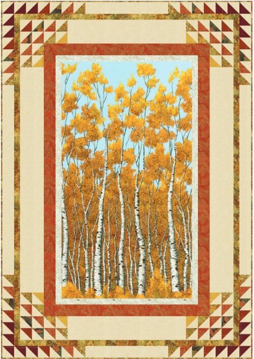 Free sewing pattern for an Autumn quilt! 1