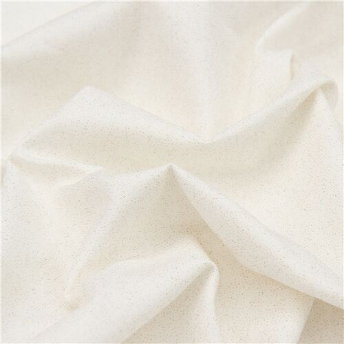 shimmery solid white Cosmo cotton sheeting fabric