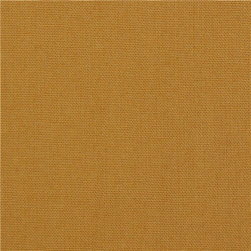 solid mustard yellow Alexander Henry Ghastlies fabric