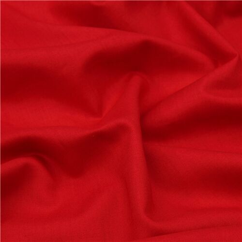 Cosmo fabric in solid crimson red