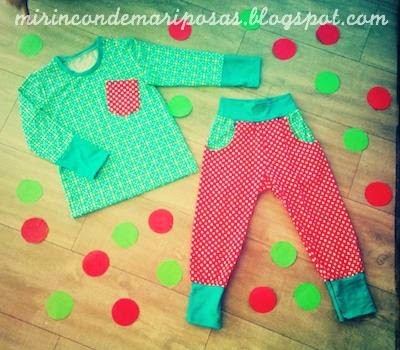 Mi Rincon De Mariposas made awesome children's Christmas pyjamas