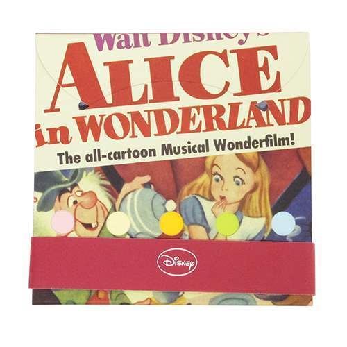 Disney colorful Alice in Wonderland fairy tale sticky notes bookmark sticker