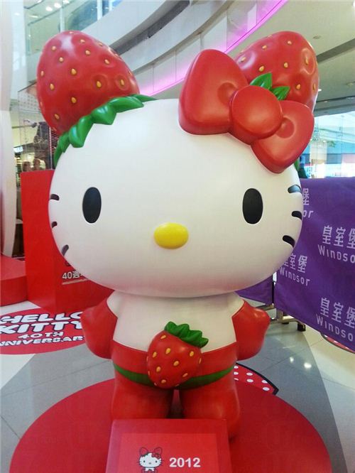 Strawberry Hello Kitty from 2012, picture from U-Tavel Hong Kong