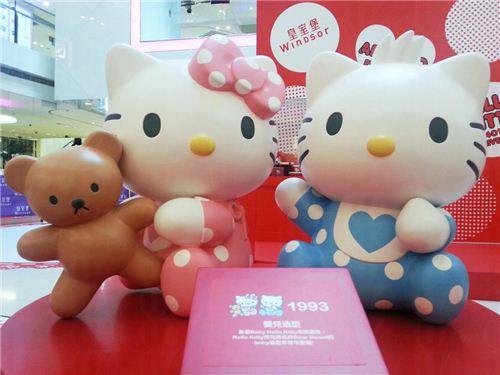 Hello Kitty babies from 1993, picture from U-Tavel Hong Kong