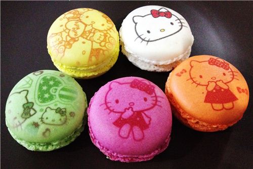 Another glance at our macaron selection from Le petit cafe Another glance at our macaron selection from Le petit cafe