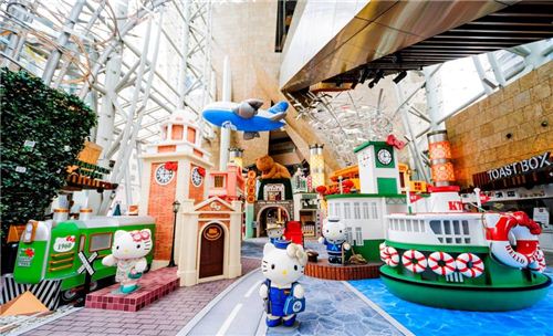 A great overview of the Hello Kitty exhibition area - photo provided by Langham Place