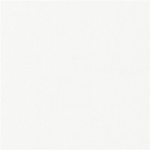 Robert Kaufman solid white Kona cotton fabric
