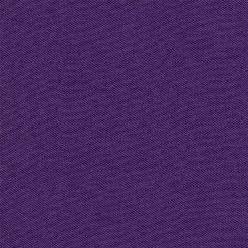 solid dark purple Kona cotton fabric by Robert Kaufman