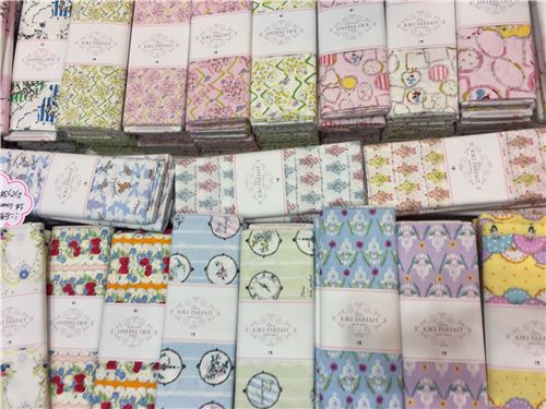 Look at the variety of fabrics!